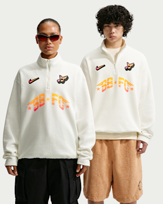 Nike SB Skate 1/2-Zip Fleece Crew-Neck Sweatshirt. Nike.com